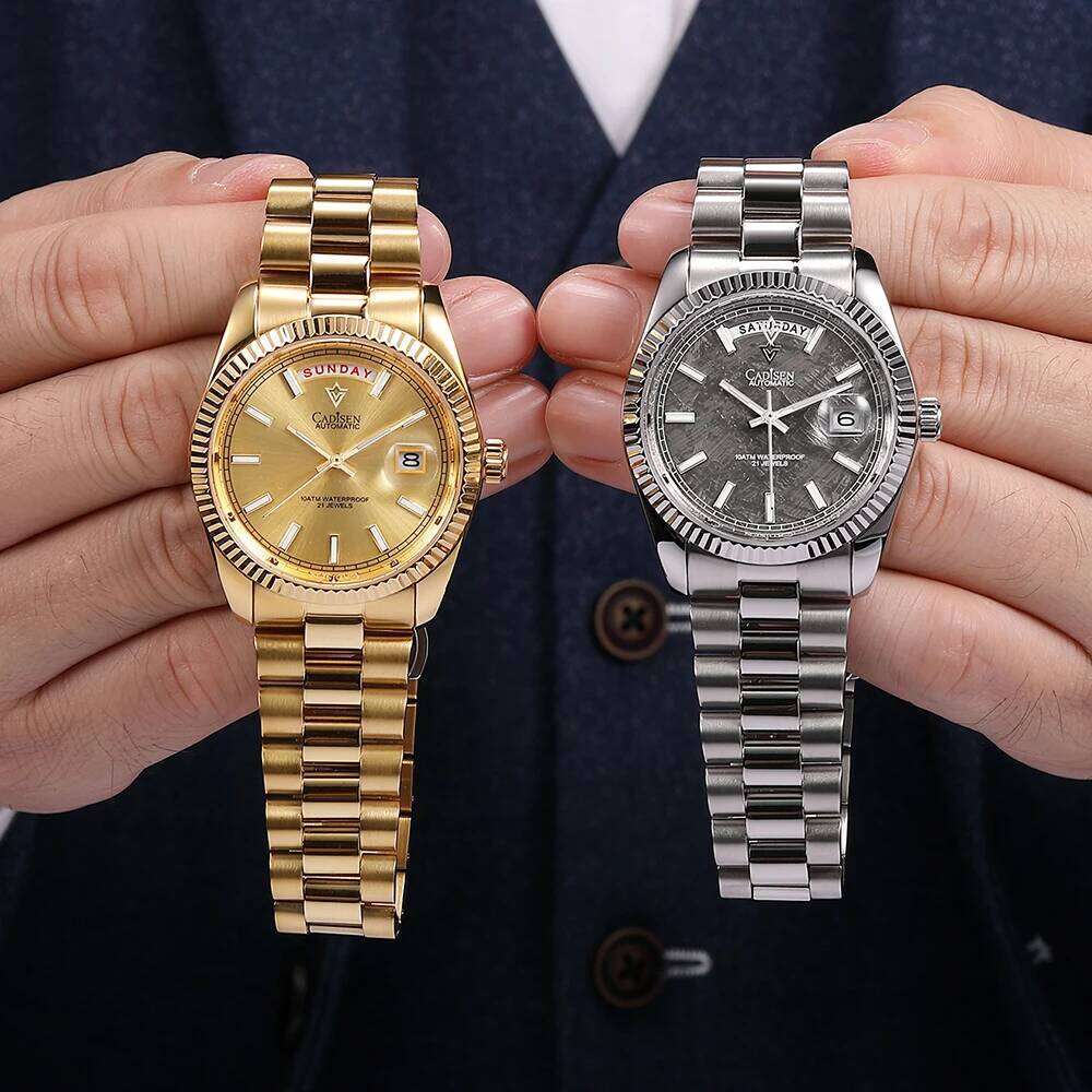 CADISEN DD40 Watches Automatic Watch AR Sapphire Glass Mechanical Wristwatch Men 10Bar MIYOTA 8285 Movt 2023 New free shipping