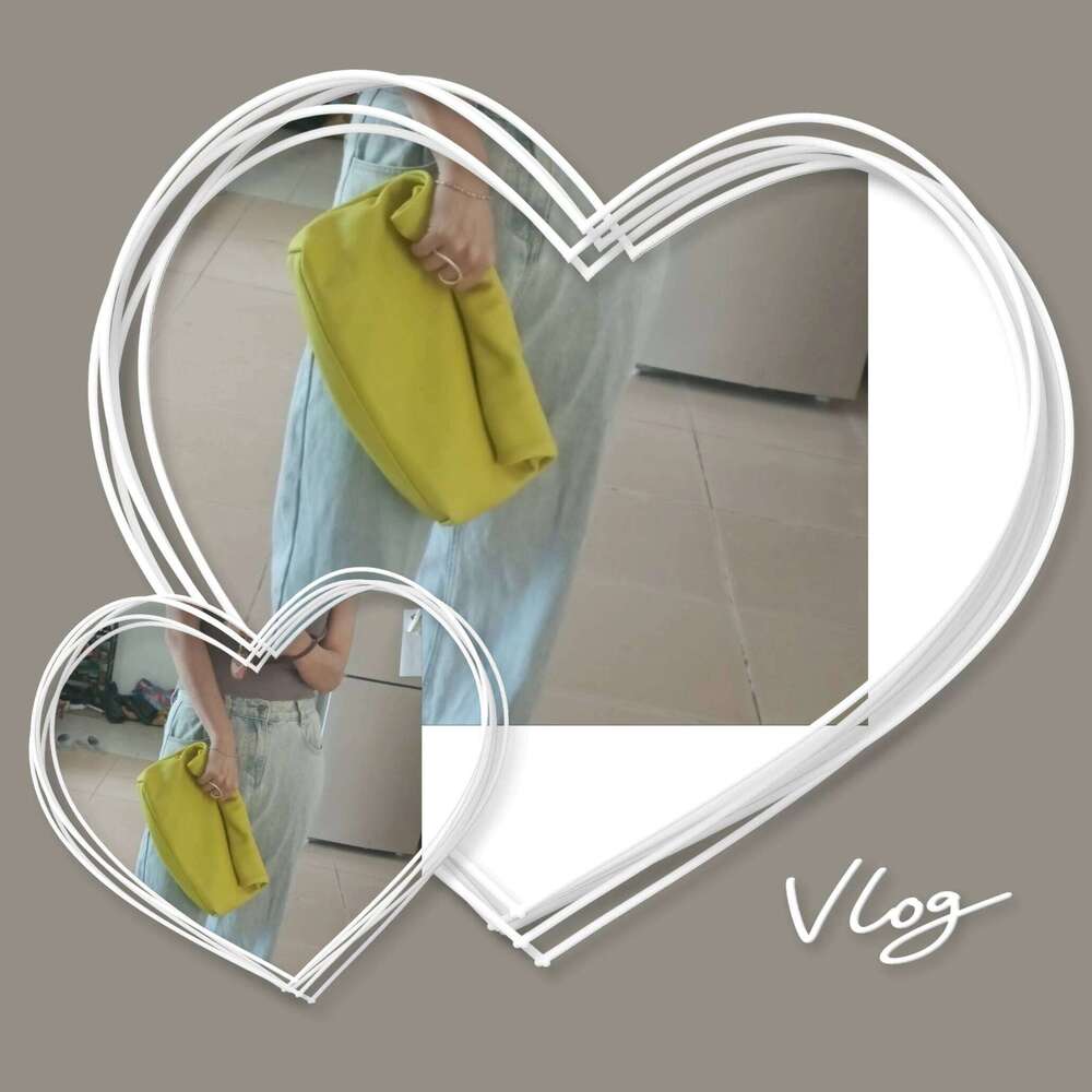 Leather Handbag Big Magic Stick Top Layer Women'sOriginal Designer Personalized Curling Armpit Green Bag