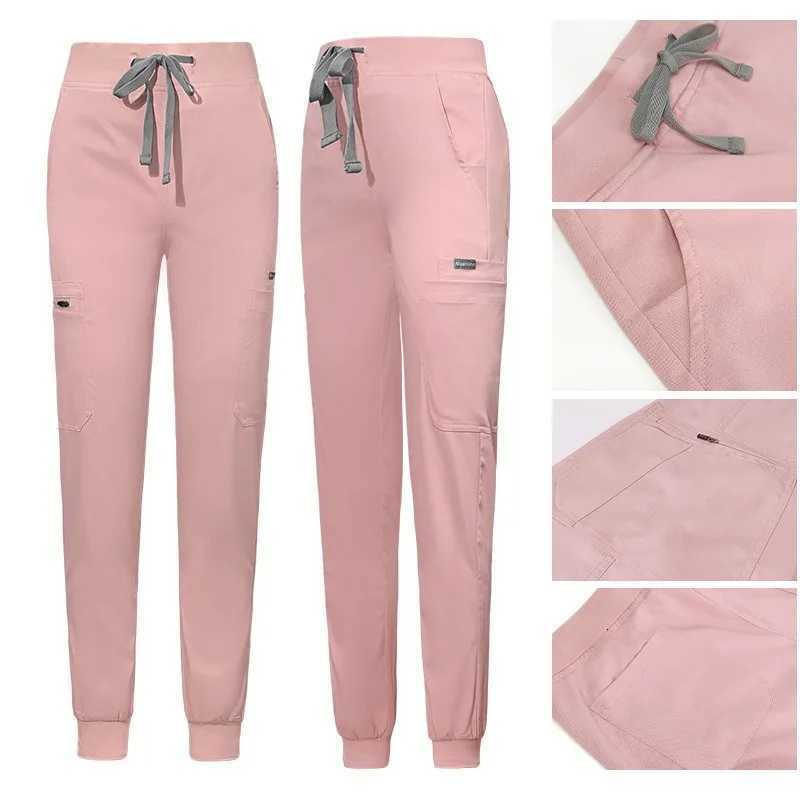 Neutral Stand Collar Frosted Set Suitable for Pet Grooming Doctors Nurses and Beauty Salon Staff To Wear Z250718