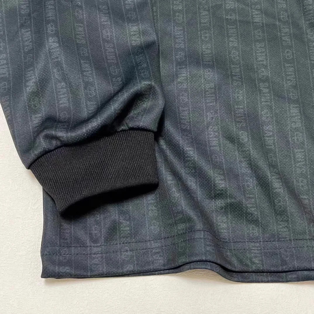 Polo Collar Saint Long Sleeve TShirt Men Women 1 Quality Oversized Tshirt ss Casual Tops Tee 250717