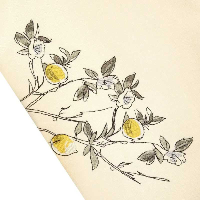 Garden Embroidery Pullover High Quality Pear Tree Print Pattern Zip Up Hoodie Y2K Retro Oversized Gothic Harajuku Streetwear Top X2507181