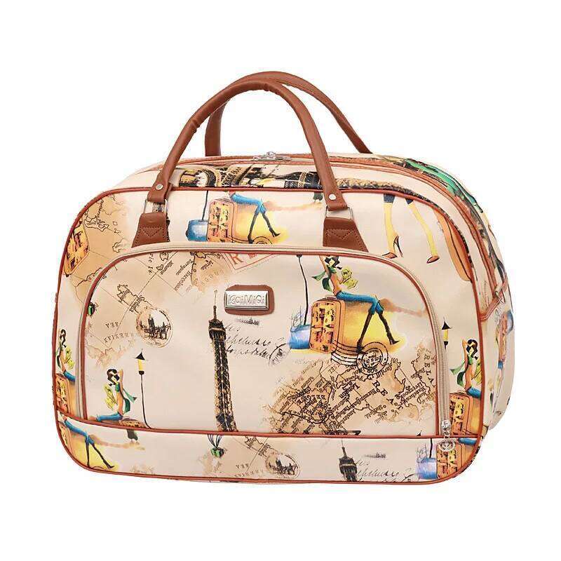 Designer Bag 2022 Fashion Cartoon Print Bags For Women Large Handbag Men Weekend Multifunctional Duffle Shoulder Travel Bag