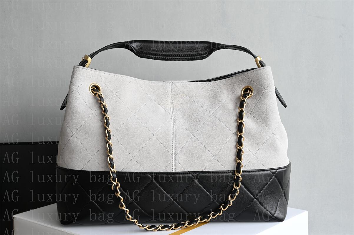 20A Mirror Quality Italy imported lambskin.HoBo Chain Sling Bag Black Women Single Shoulder Crossbody Bags Real Leather Designer Handbags designer bag chamois
