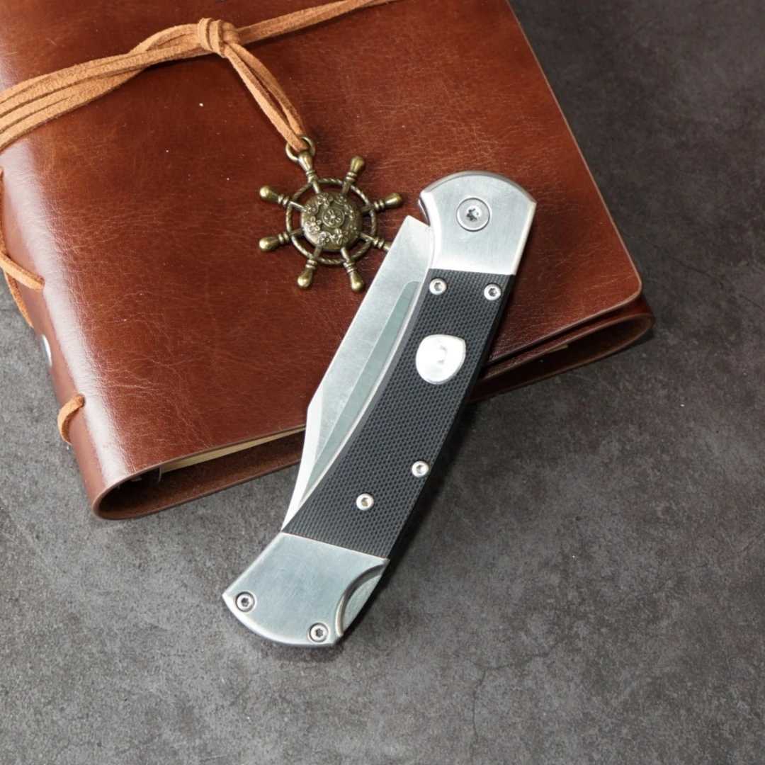 sharp portable pocket knife lightweight and durable EDC tool folding knife for knife fan collectors suitable for camping exp S250718