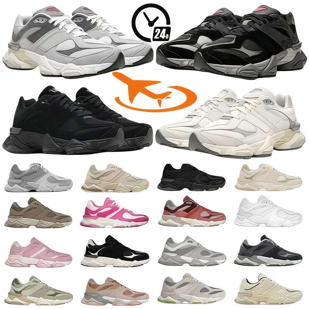 Fashion Design 9060 Men's and Women's Matching Casual Shoes - Classic, Comfortable, Versatile - Athletic Shoes - Velvet Leather - Mesh Breathable