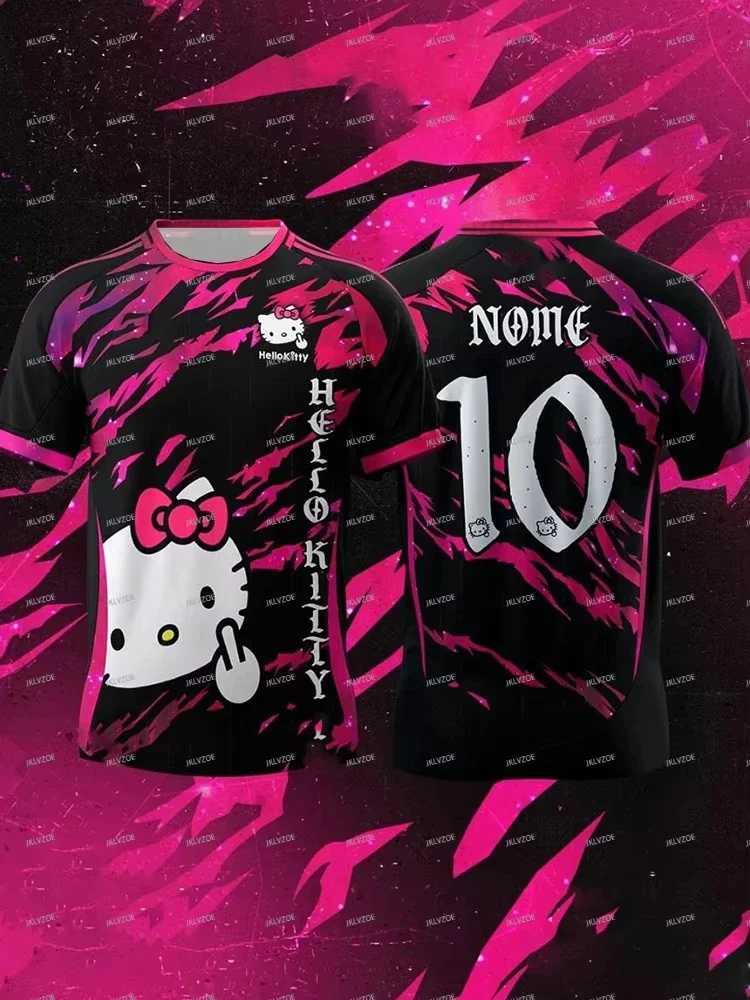 Sanrio Special Edition Sanrio Hello Kitty 3D Print Men Women Football Jersey Chatgpt Designed Sport Tee Unisex Training T-Shirt w250718