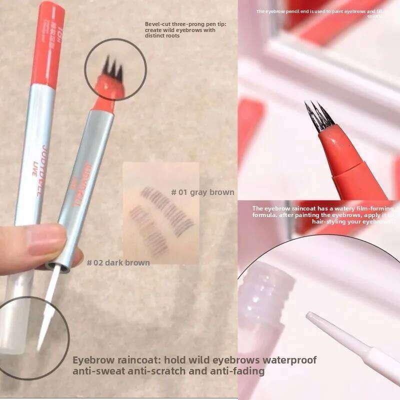 Judydoll Trident Water Pen Waterproof Durable Wild Eye Brown Makeup Eyebrow Pencil Stays on All Day X250717
