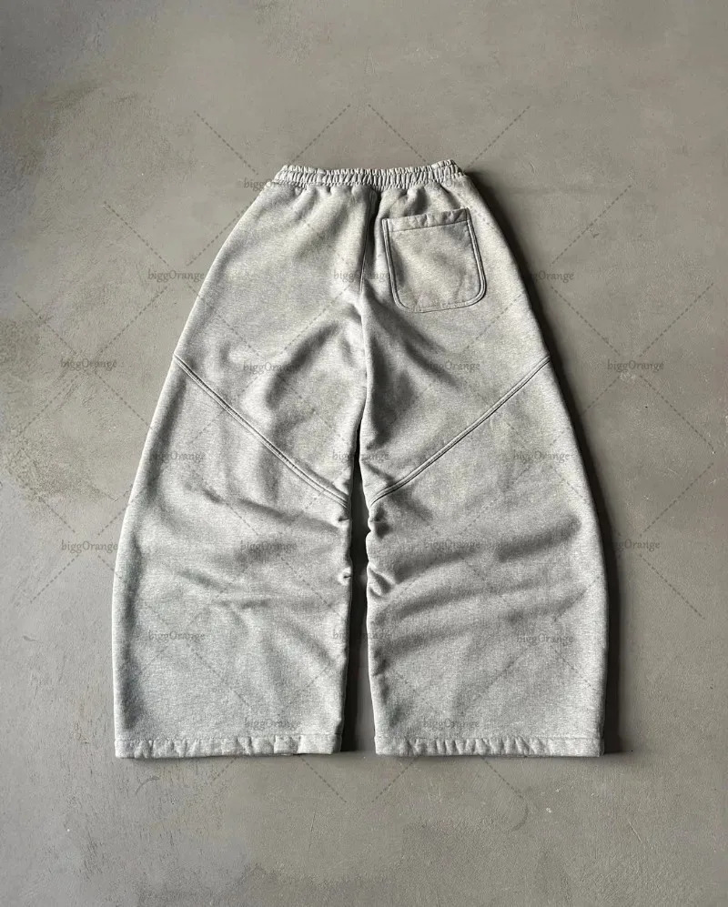 American Baggy Sweatpants Men Women Y2K Gothic Hip Hop Pants Streetwear Retro Casual Wide Leg Pants Harajuku Jogging Trousers 250715