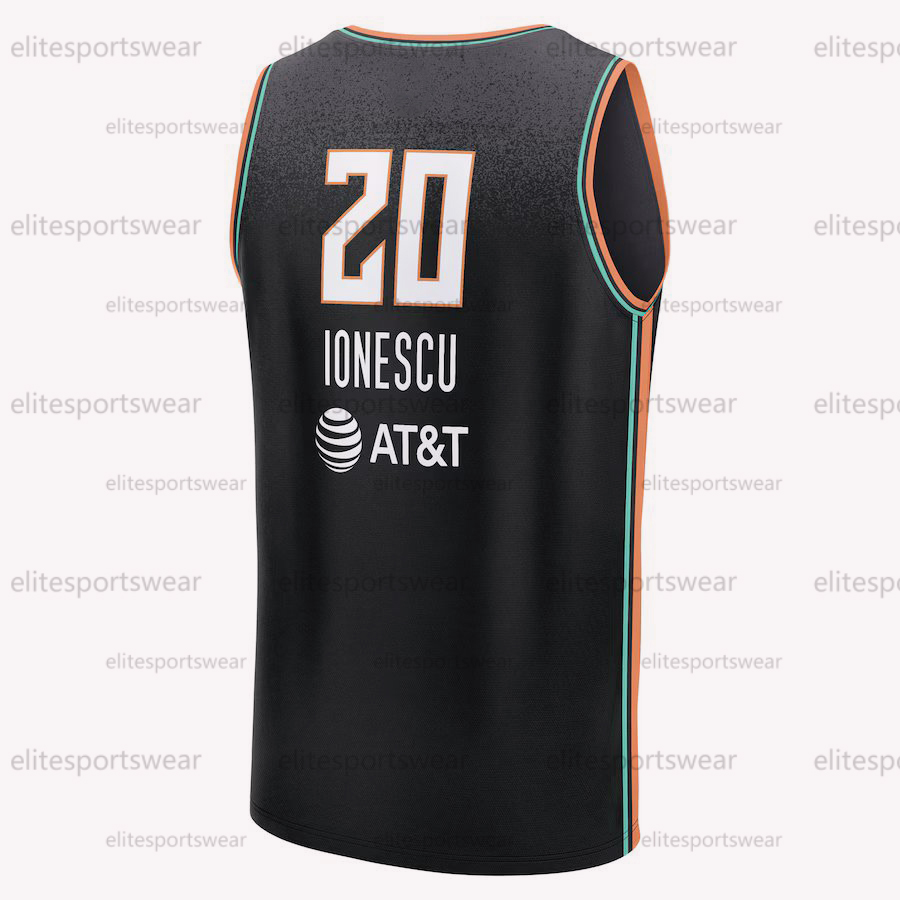 20 Sabrina Ionescu 2025 Basketball Jerseys Stewart Laney-Hamilton Custom Jersey Sweatshirt - Embroidered