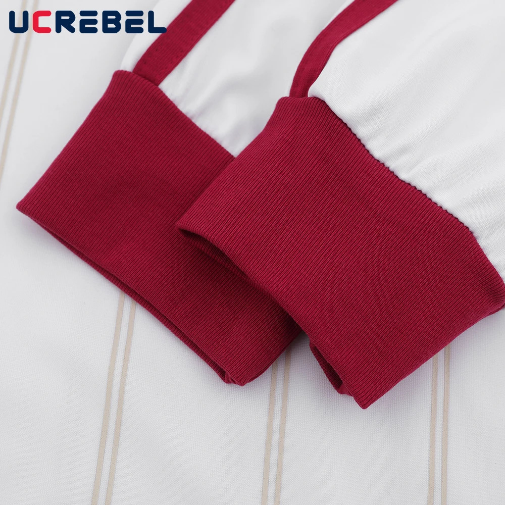 Contrast Paneled Polo Shirts Mens Print Letter Embroidery Autumn High Street Loose Long Sleeve Tee Men 250716