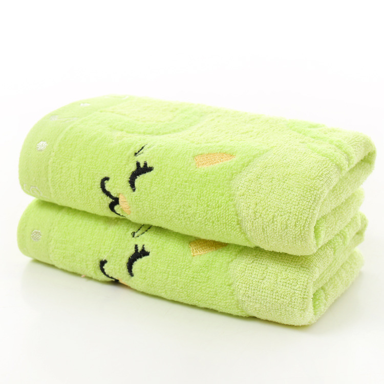 15 pieces Thickened soft Cotton Towel With Strong Water Absorption Universal Towel For Adults And Children Solid ColorSkin Friendly Towel