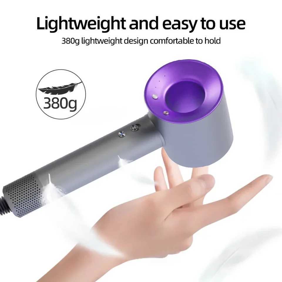 Bladeless Hair Dryer Negative Ion Hair Care High-Speed Silent and Quick-Drying Portable Suitable for Home Travel Clothes Dryer W250718