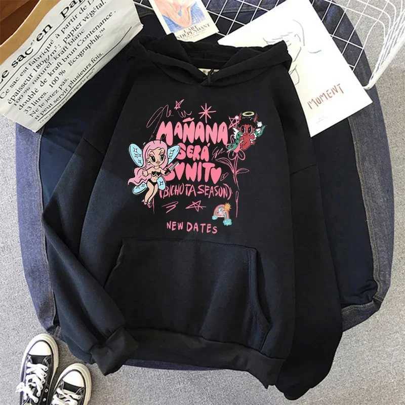 90s Y2k Sweatshirt Woman Hoodie by Sera Bonito Bichota Karol G Hoodies Women Graphic Trendy Clothing Streetwear XJ250717