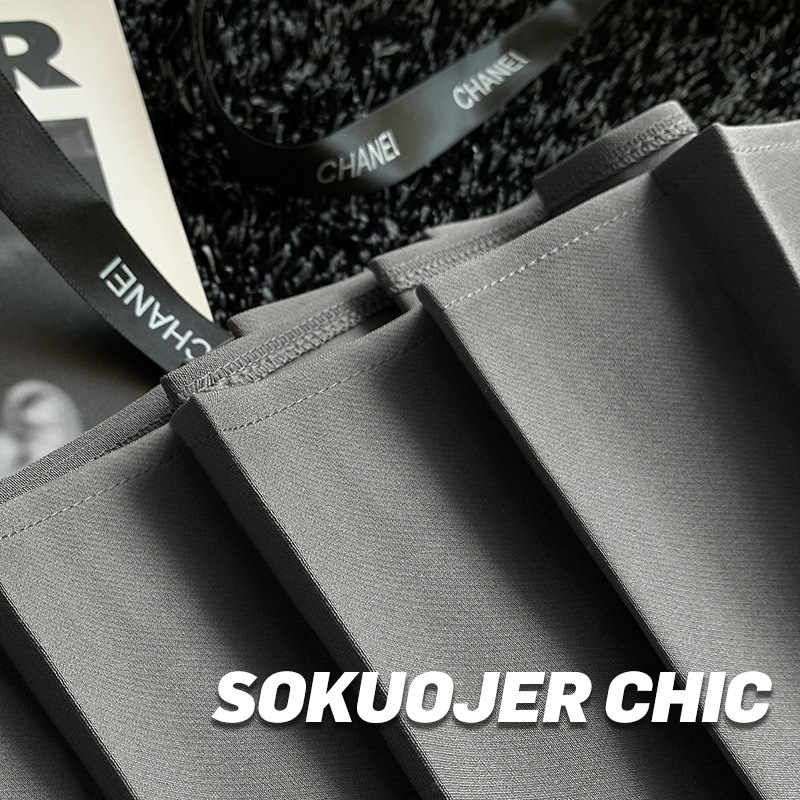 High-Quality Pleated for Women Summer A-Line High Waist Plus Size Student Anti-Exposure JK Short Skirt