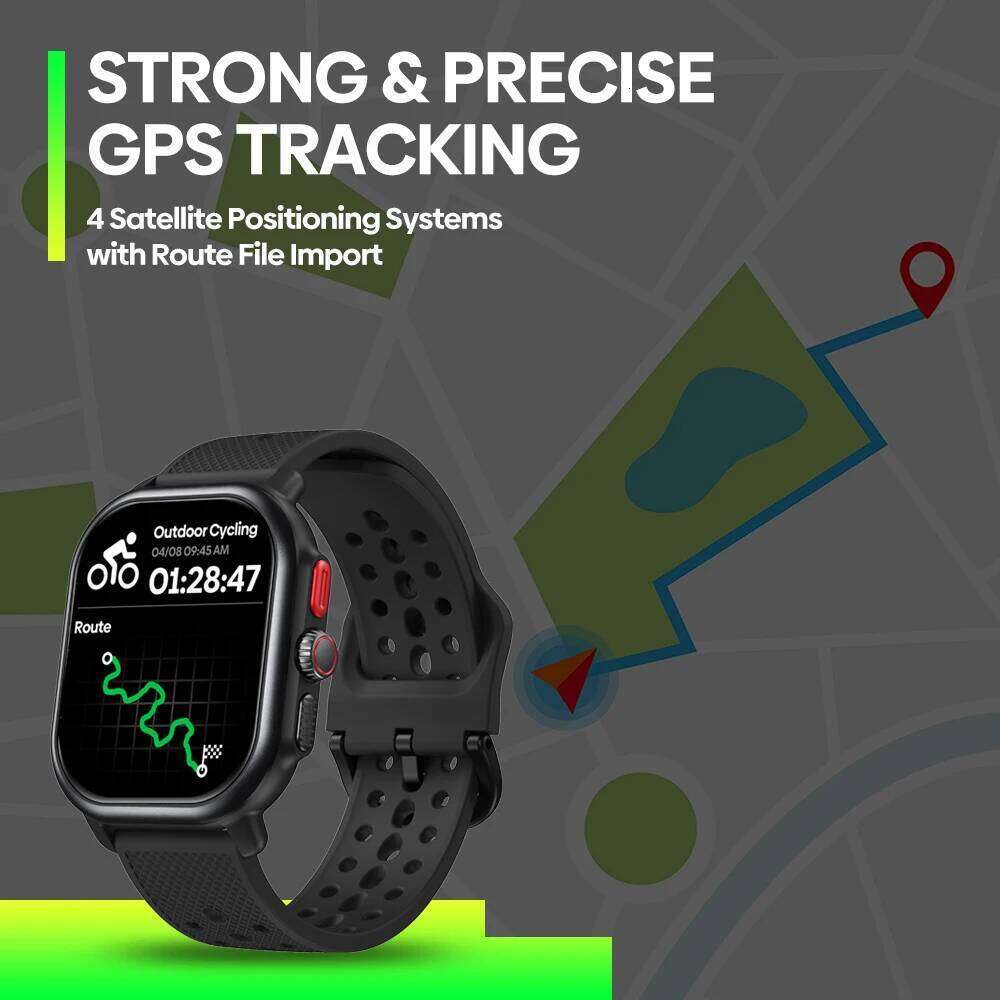 New Zeblaze Beyond 3 Pro Smart Watch Built-in GPS & Route Import 2.15" AMOLED Display Make/Receive Phone Calls Smartwatch free shipping