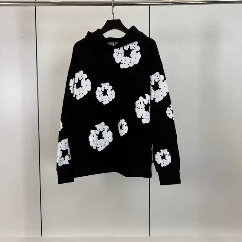 Mens Hoodies Skull Print Y2K Fashion Trend Sweatshirts Fall Winter Long Sleeve Streetwears Comfortable Breathable Men Clothing X250718