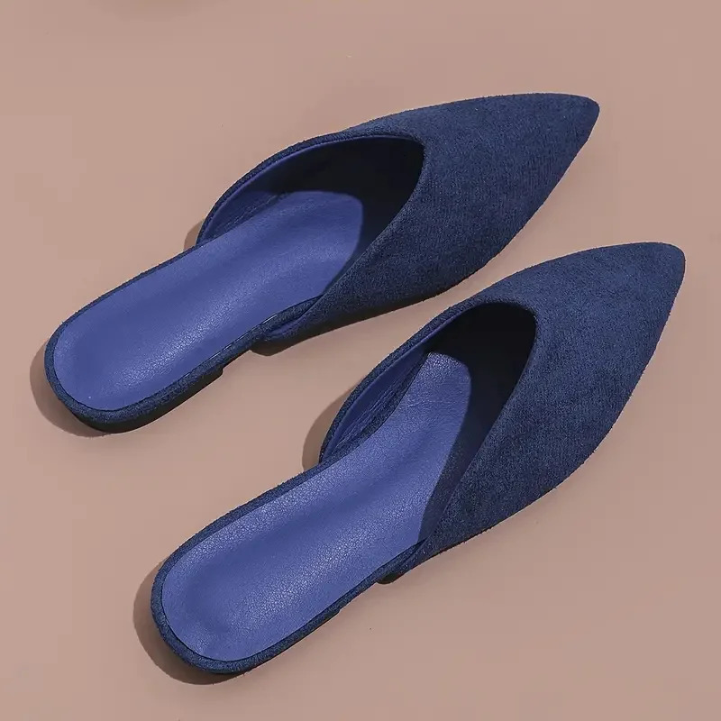 Women Slippers Summer er Sandals Pointed Toe Fashion Slippers Beach Big Size Slides Women Zapatos De Mujer 250717