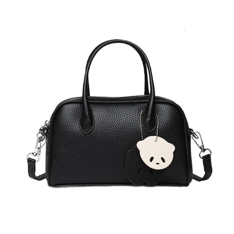 Women s Fashion Trendy New Handbag Genuine Leather Niche Tassel Shoulder Crossbody Bag Cowhide