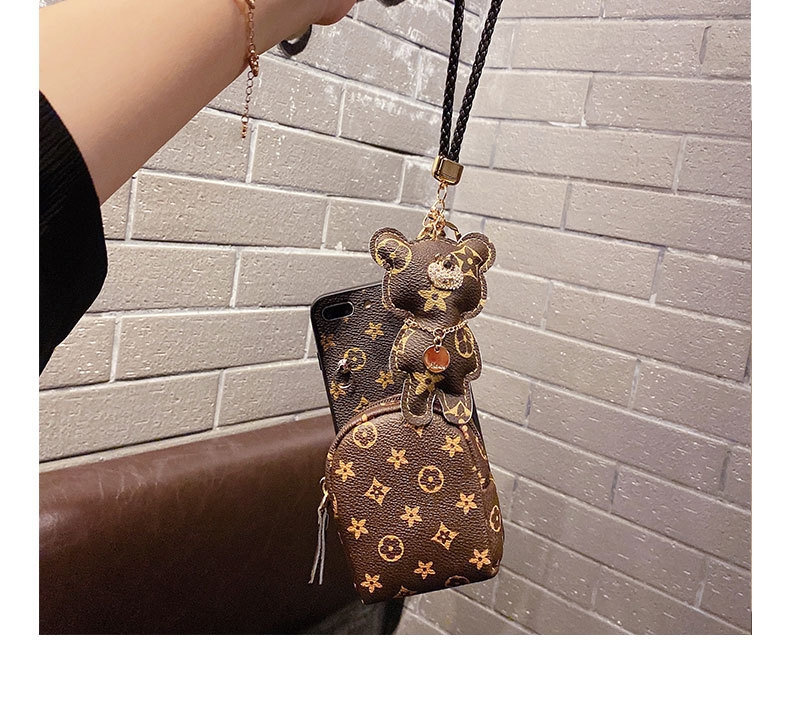 2025 new European and American trendy brands' mobile phone cases suitable luxurious small flowers for iPhone 15-13