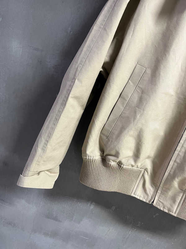 Mens Genuine Leather Jacket Patchwork Design Woven Lapel Long Sleeve Color Block Elegant Commuter Style L251013