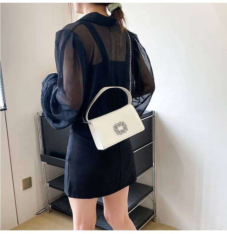 2025 Women's Niche Square Bag - Genuine Leather, Minimalist Design, Adjustable Strap, Crossbody/Shoulder, All-Match Chic