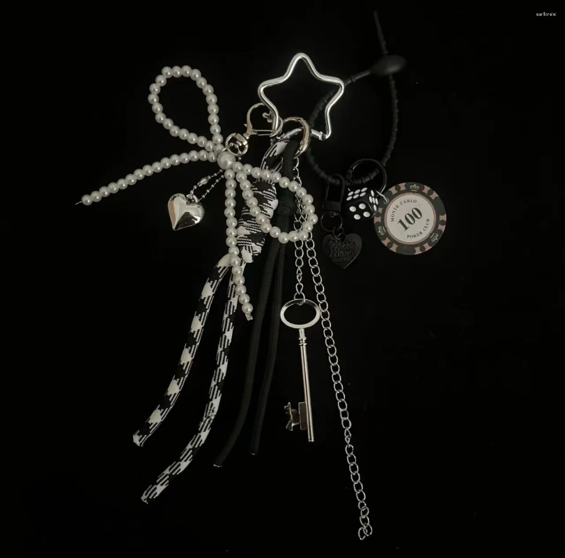 Keychains Cute Tennis Ball Shape Keychain Bag Rope Charm Sports For Backpack Tote Handbag Purse Y2K Aesthetic Charms Trendy Keycha