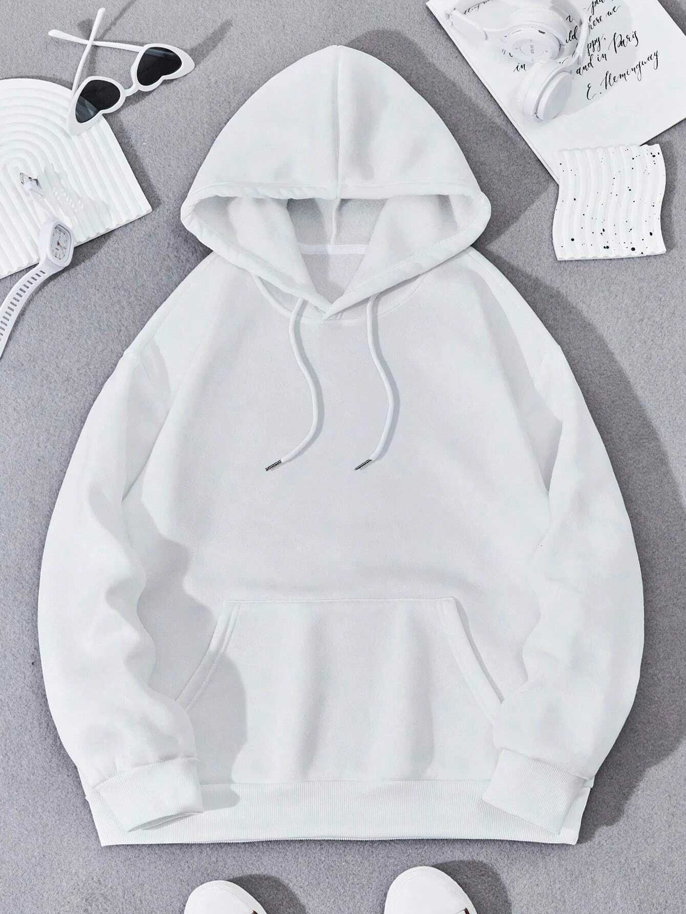 Butterfly Phrase Printing Hoodie Women Face Oversized Hoodies Warm Comfortable Hoodie Casual Pocket Drawstring Tops Fe XJ250717