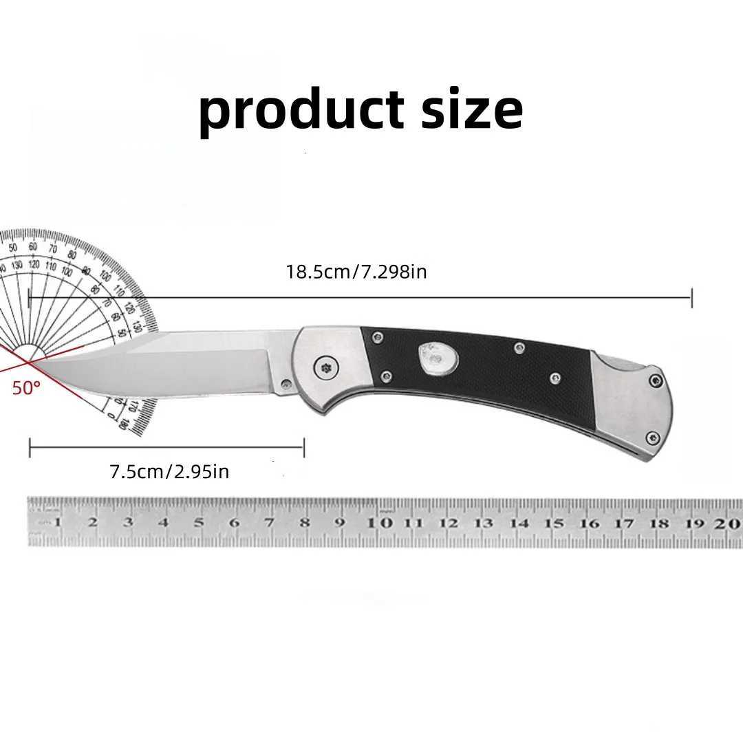 sharp portable pocket knife lightweight and durable EDC tool folding knife for knife fan collectors suitable for camping exp S250718