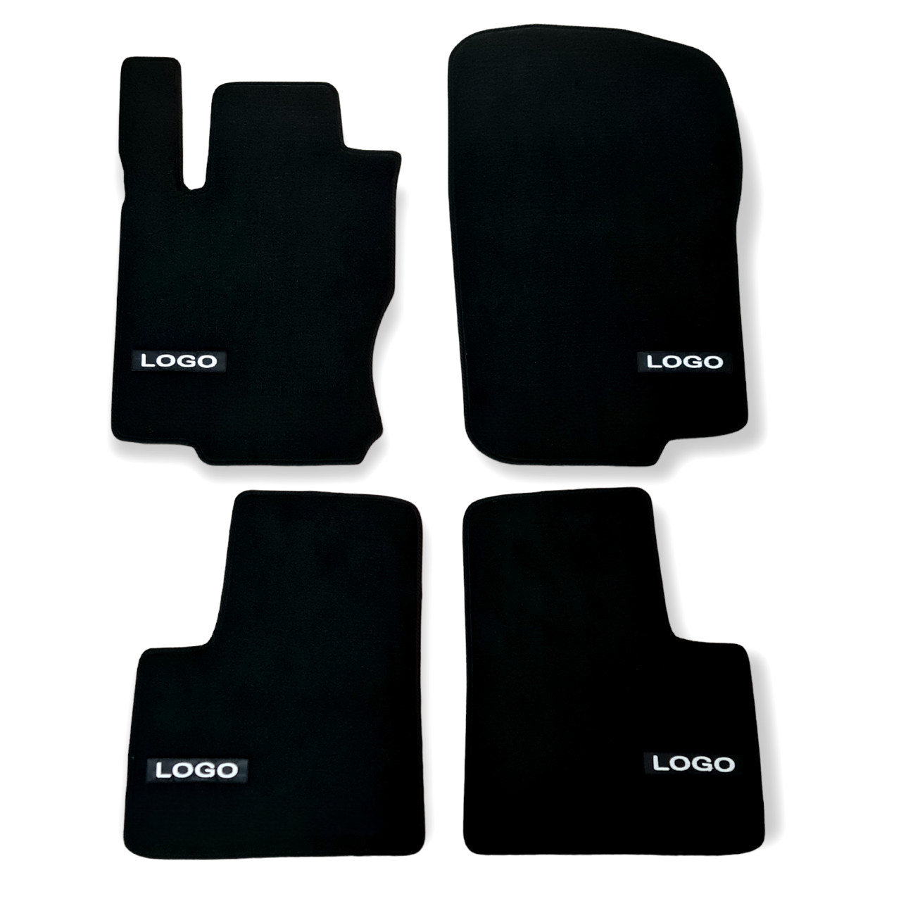 Velour Car Floor Mats For Mercedes GLS AMG X166 Auto Liners Waterproof Black New