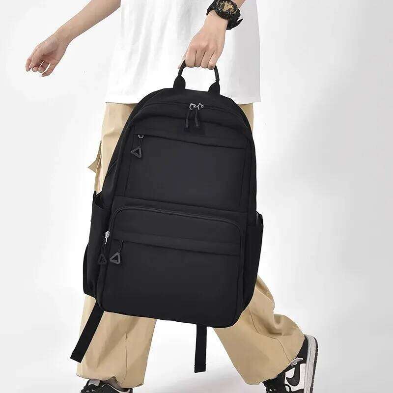 Designer Bags A New 14-Inch Casual Simple Student Large Capacity Children's Schoolbag School Travel Unisex Laptop Backpack Luxury Bag