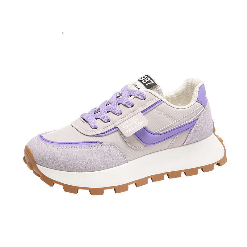 2025 Spring New Running Ins Trend Thick Sole Korean Free shipping Style Female Student Sports Agan Free shipping Women Free shipping Casual Shoes G680