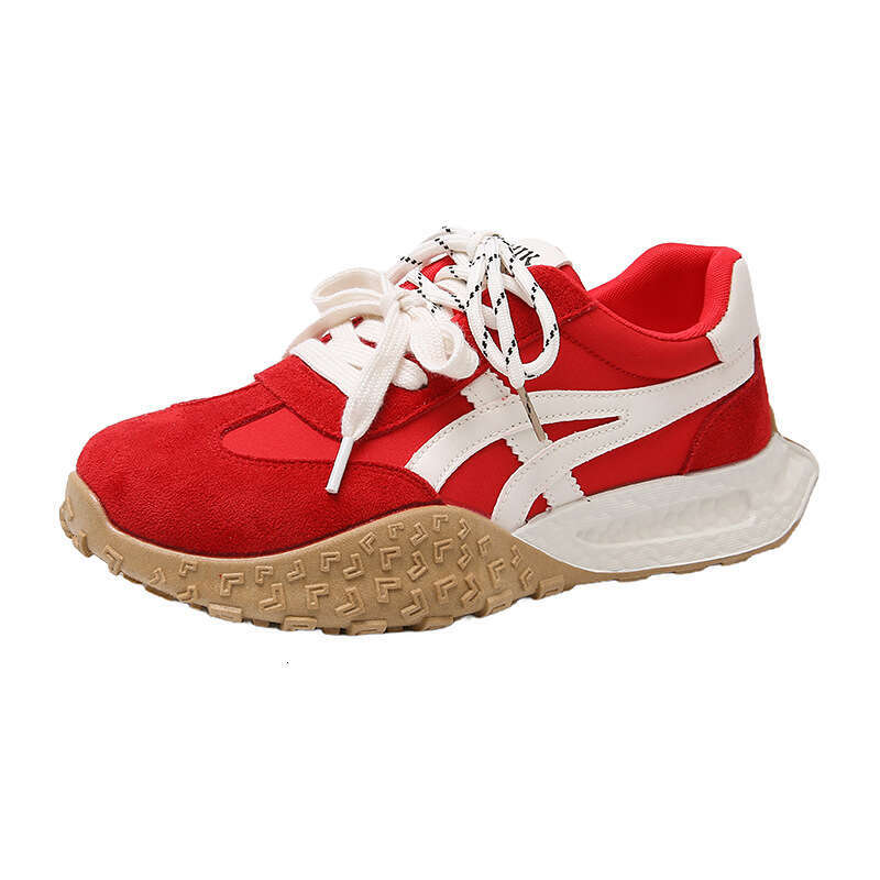 Thick-Soled Height-Increasing Dad German Training for Women 2025 Spring and Autumn New Versatile Soft-Soled Free shipping Casual Sports Shoes JC2670