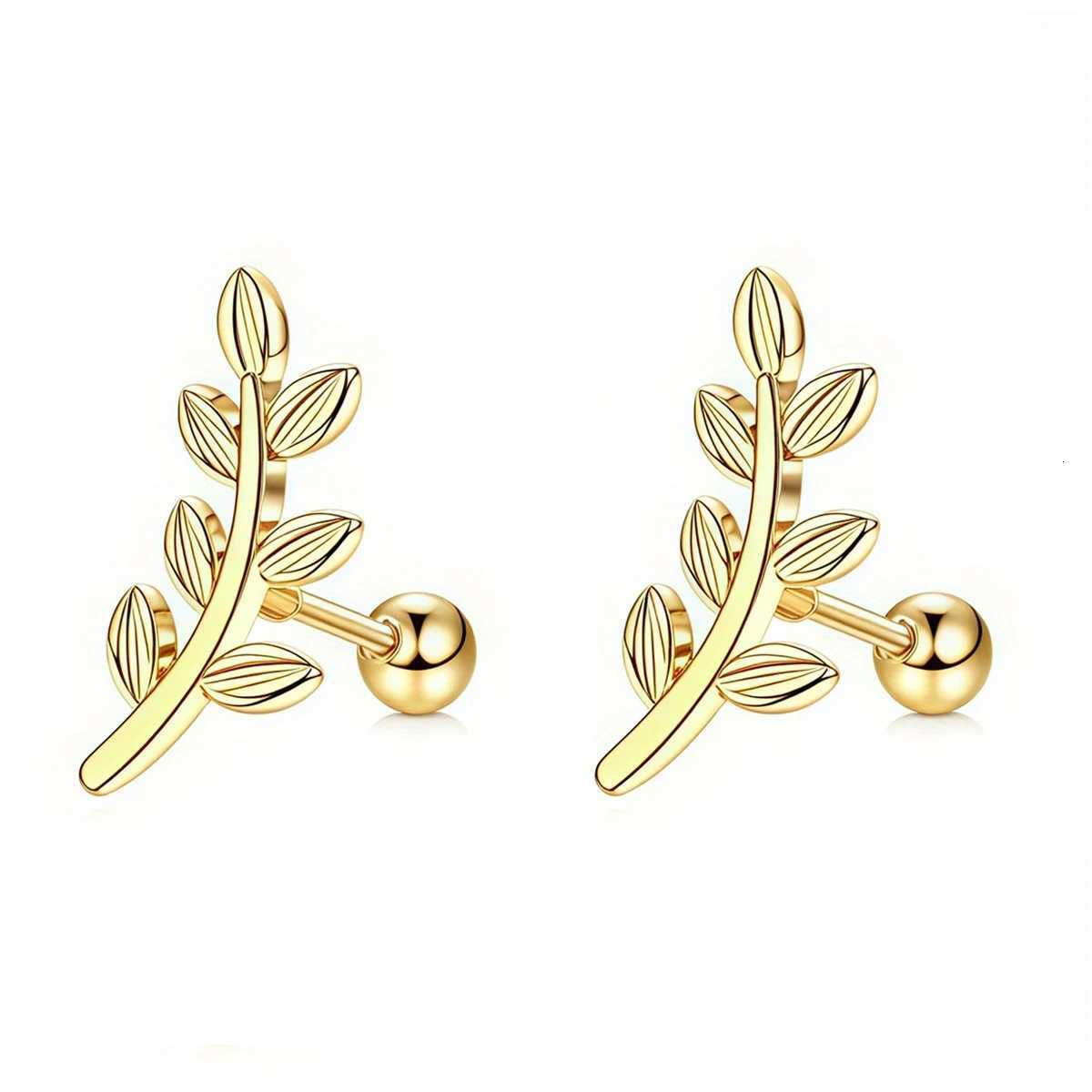 2Pcs 16G Stainless Steel Screw Back Stud Earrings for Women Cubic Zirconia Cartilage Conch Helix Ear Piercing Jewelry X250718