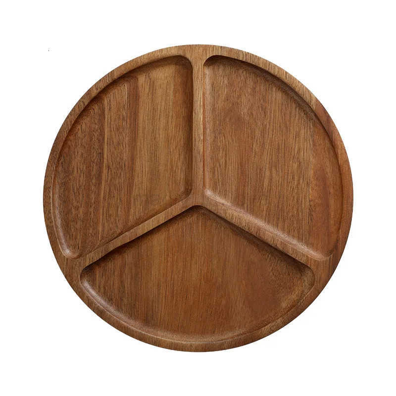 Japanese Solid Wood Fruit Plate Wooden Tray Multi-Size High-Value Fruit Tray Snack Plate M250718