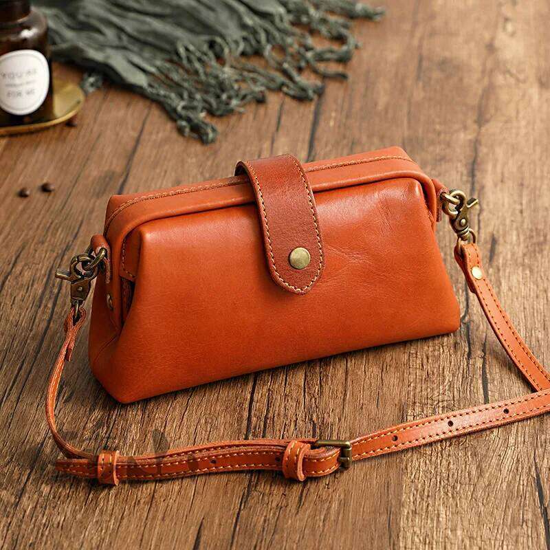 Fashionable Women Crossbody Genuine Leather Small Shoulder For Ladies Clutch Sling Bag Female Bags