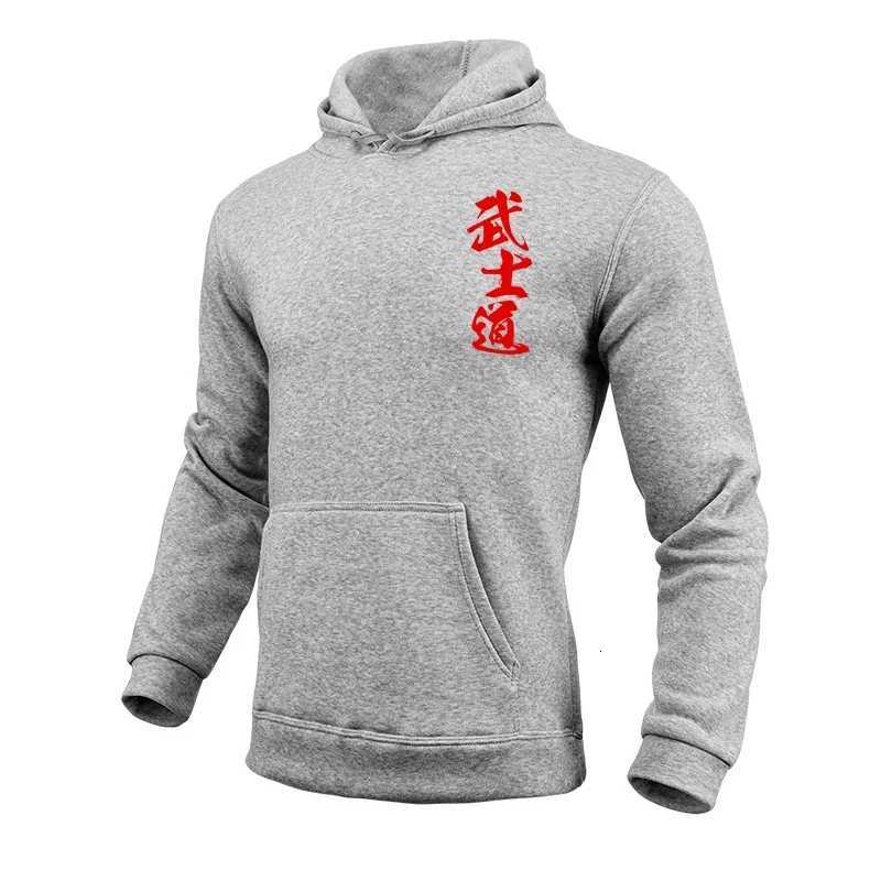 2025 New Arrival Mens Hooded Sweatshirt Japan Bushido Print Hoodies Male Urban Casual Sporty Pullover Gym Fitness Fashion Tops XJ250714