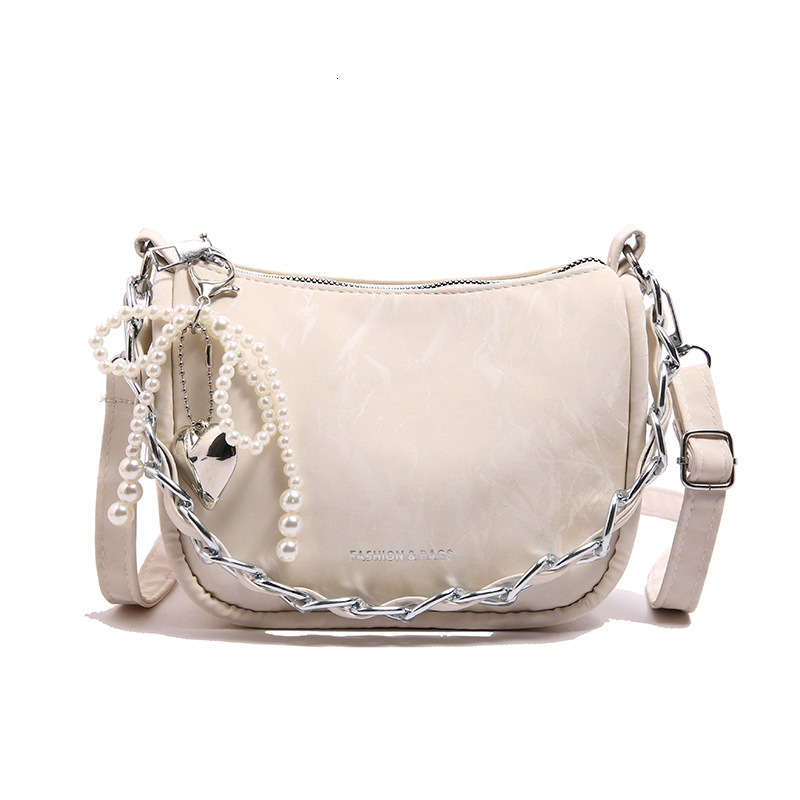 2025 New Women's Chain Bag Fashion Leisure Multi functional Shoulder Bag High end Fashion Slant Small Square Bag