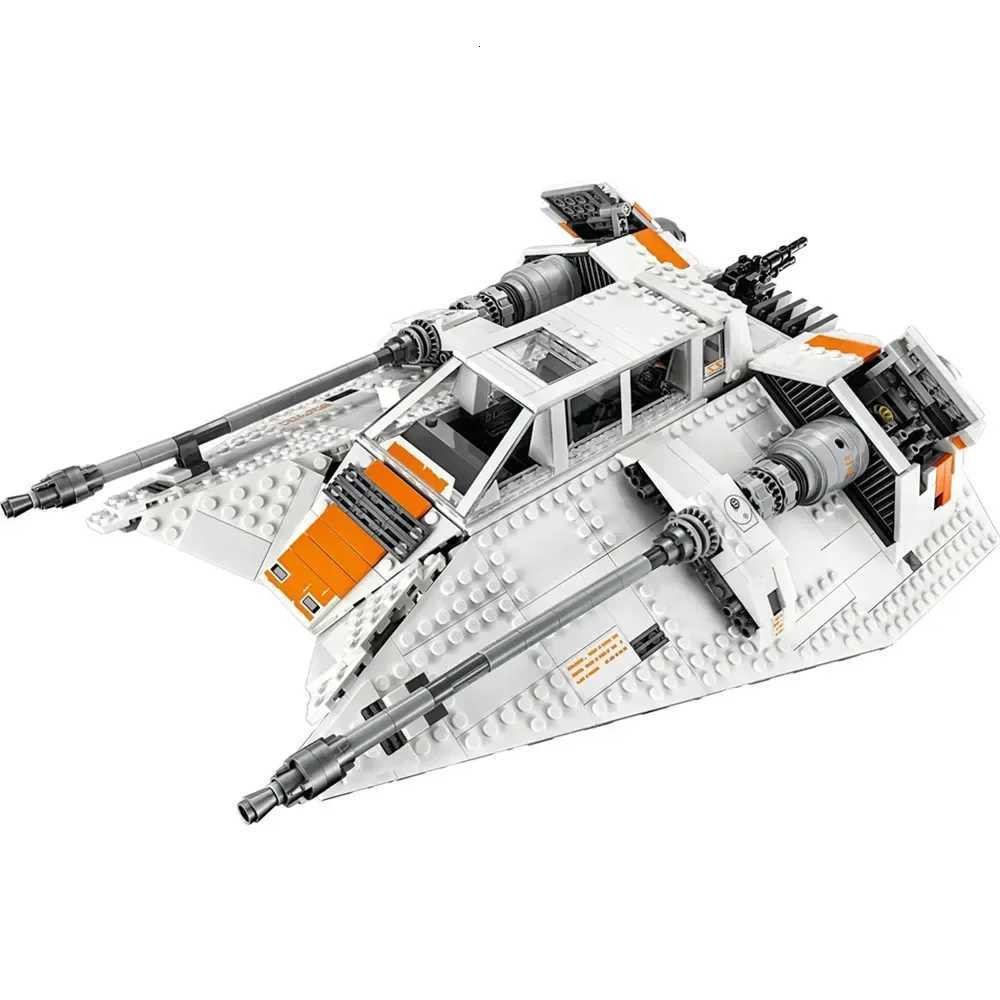 1703Pcs Star Plan Speeder Building Blocks Compatible 75144 Reproduce Snow Battle Fighter Bricks Toys Christmas Gifts for Friends W250926 W251212