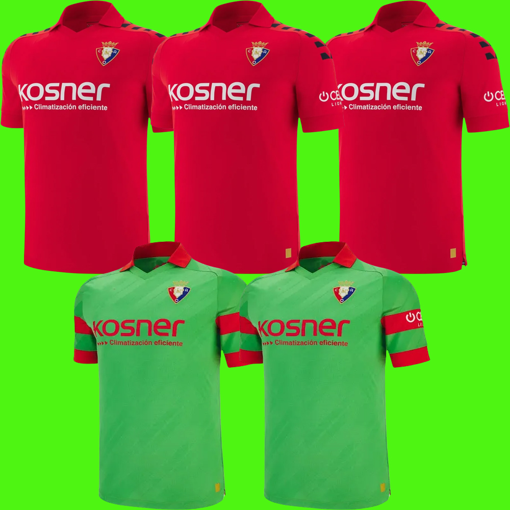 2025 2026 Osasuna Copa del Rey soccer jerseys home GARCiA CHIMY CAMISETA EQUIPACIoN ADULTO 25 26 CHIMY AVILA TORRES MONCAYOLA MANU SANCHEZ kids Kit