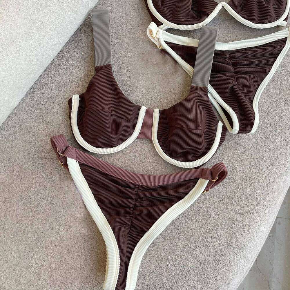Push Up Bikinis Sexy Swimsuit Women Swimwear Micro Bikini Set Low Waisted Swim Suit Patchwork Beachwear Brazilian Biquini Female