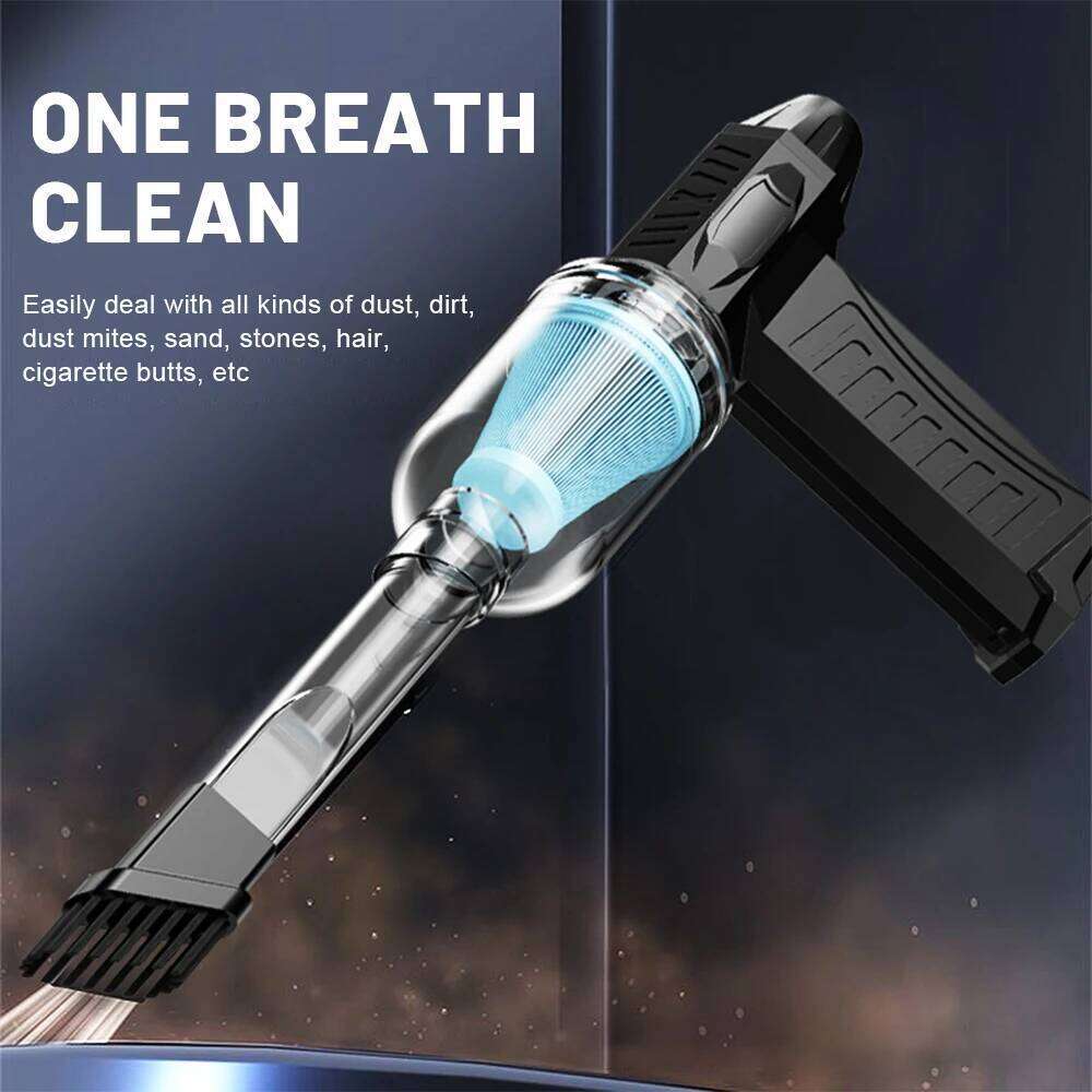 Turbo Cordless Electric Air Duster Rechargeable Multipurpose Jet Fan 500000Rpm For Keyboard Computer Car And Home Cleaning