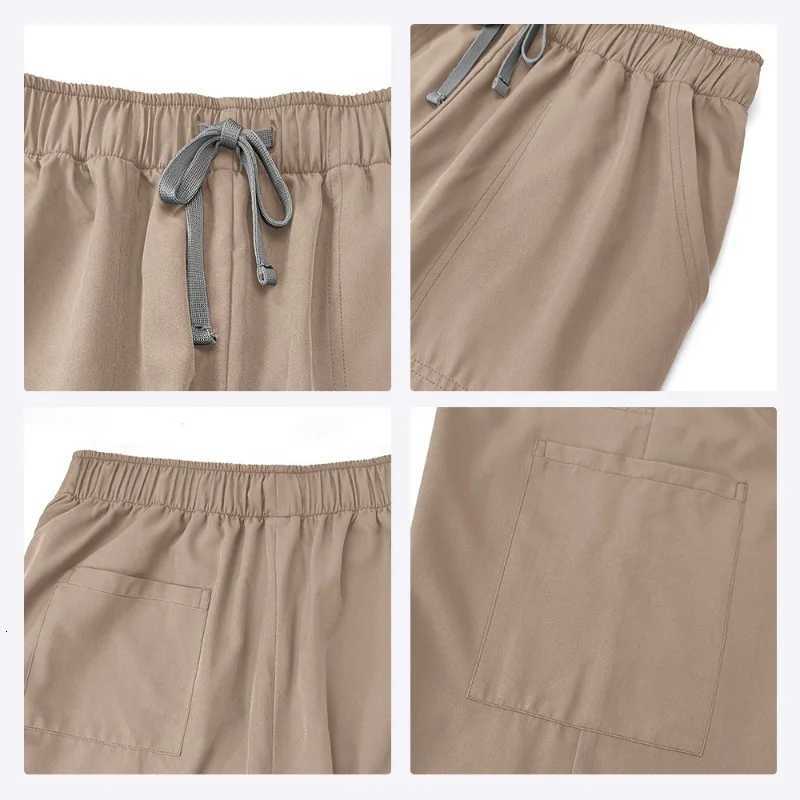 Clinical Green Gray Blue White Sanitary Dentist Medical Nursing Veterinary Surgical Uniform Men Work Wear Jogger Man Scrubs Set Z250718