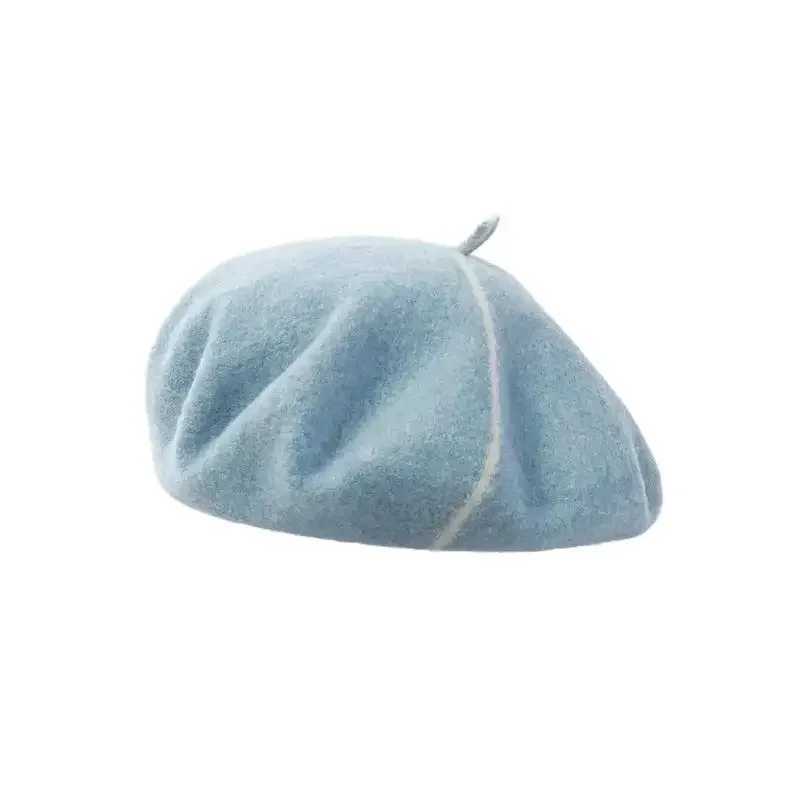 2025 New Autumn Winter Fashion Wool Beret Women Large Size Ladies Warm Beret Hat L250718