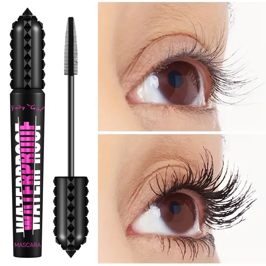 Black waterproof Mascara for all Lengthening make up products Eyelash Extension Eye Lashes mascara 4d effect Korean cosmetics 250717