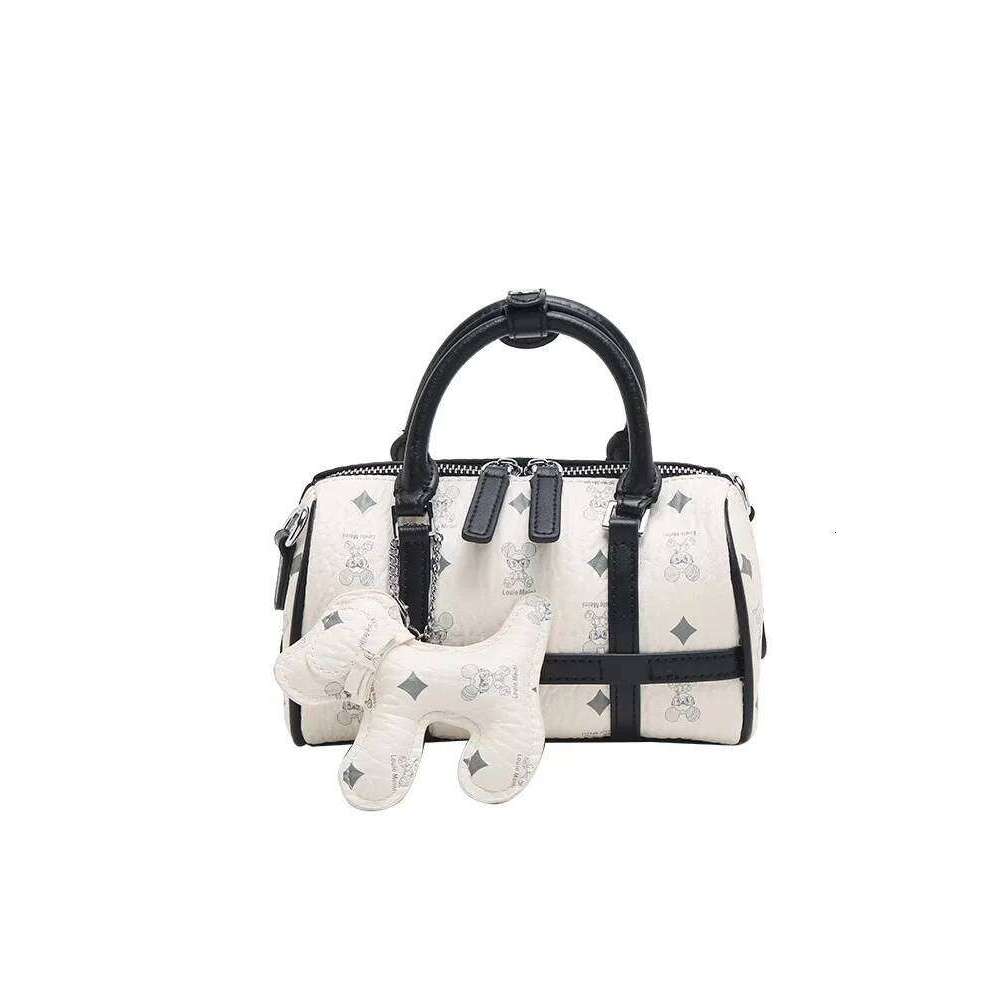 Designer Bag Veet Revival Boston Purse - Padded Pillow Bag With Print, Luxe Work Essentials Organizer