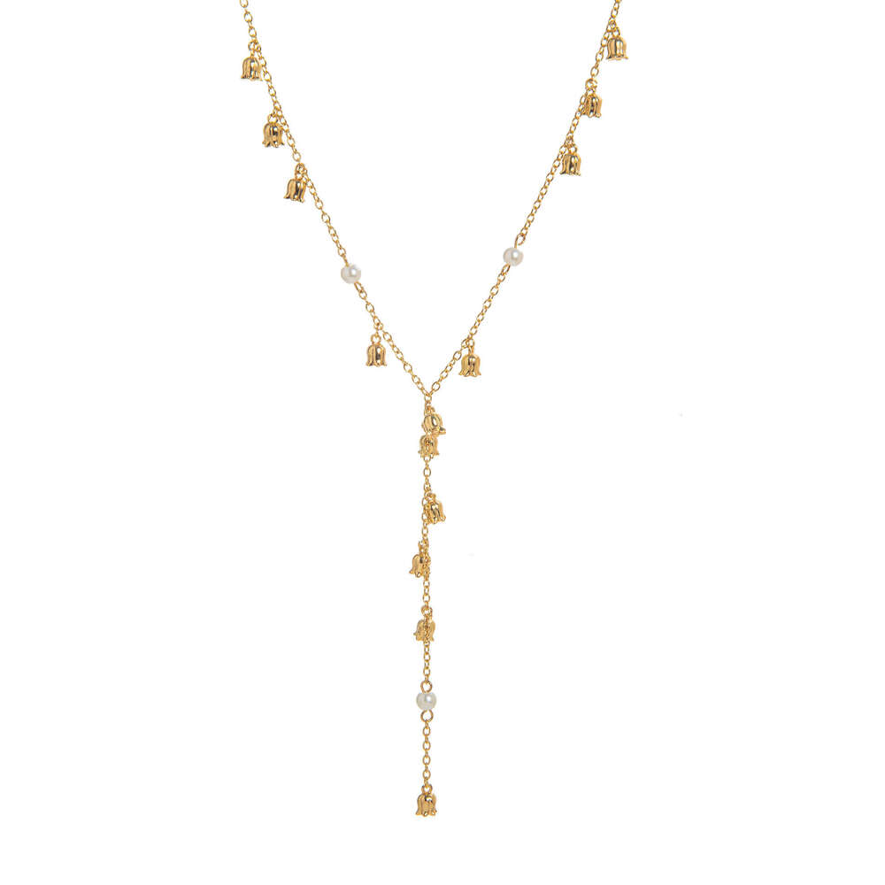 designer Elegant Pendant Versatile Clavicle Niche Internet Celebrity Necklace Sweater Chain Neck