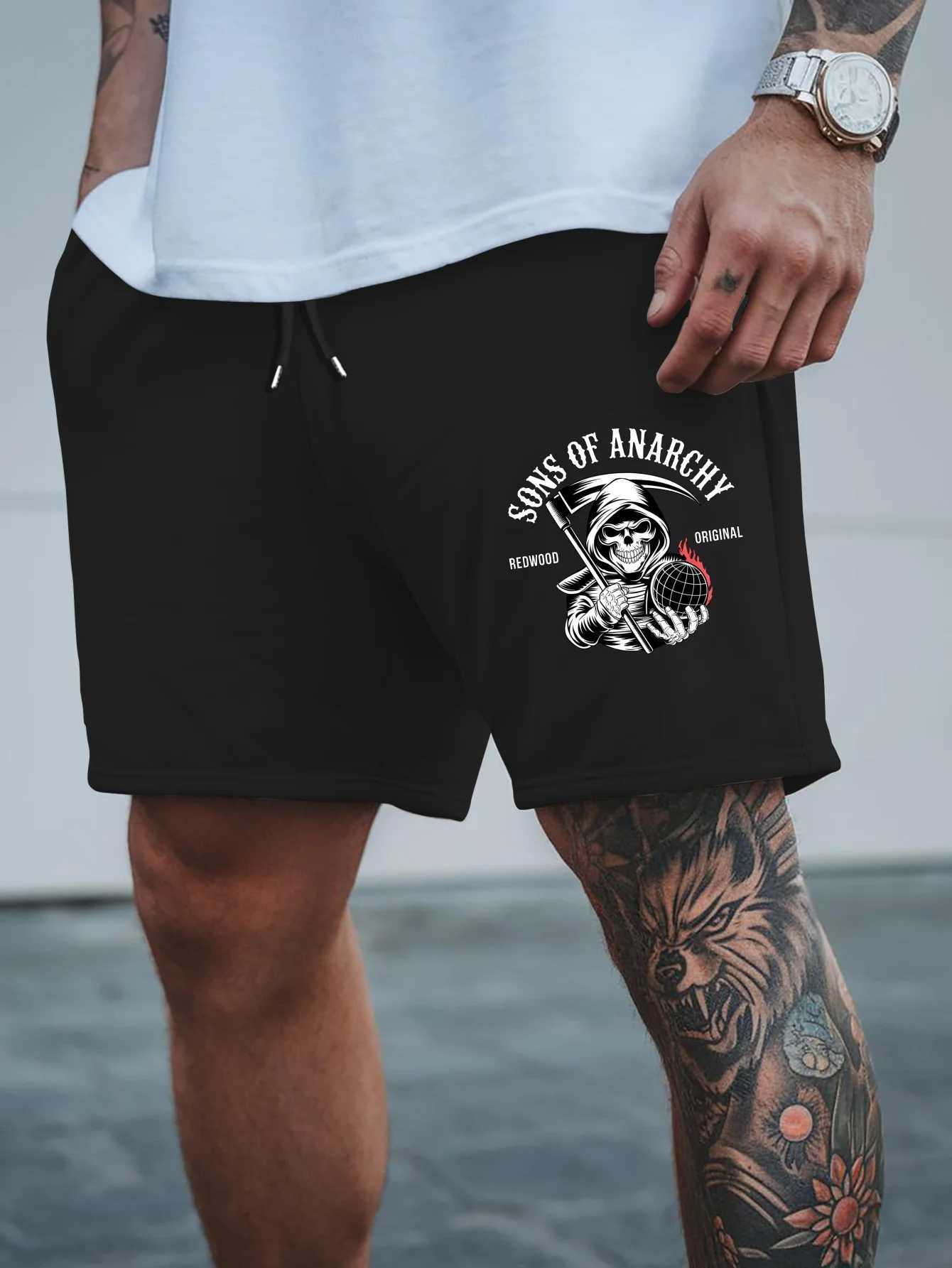 Fitness Shorts Mens 2025 Summer High-quality Trendy Five-point Pants Comfortable Versatile Sweatpants Casual Loose Shorts W250718