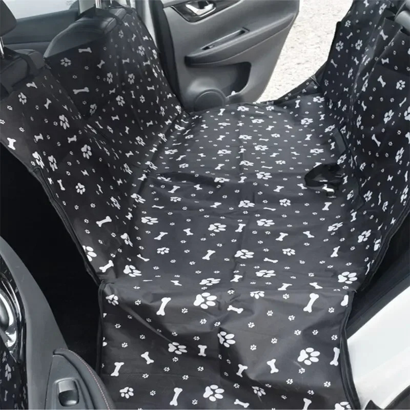 Waterproof Pet Dog Car Seat Cover Back Seat Cover Protector Pad with Printing Scratchproof 250715