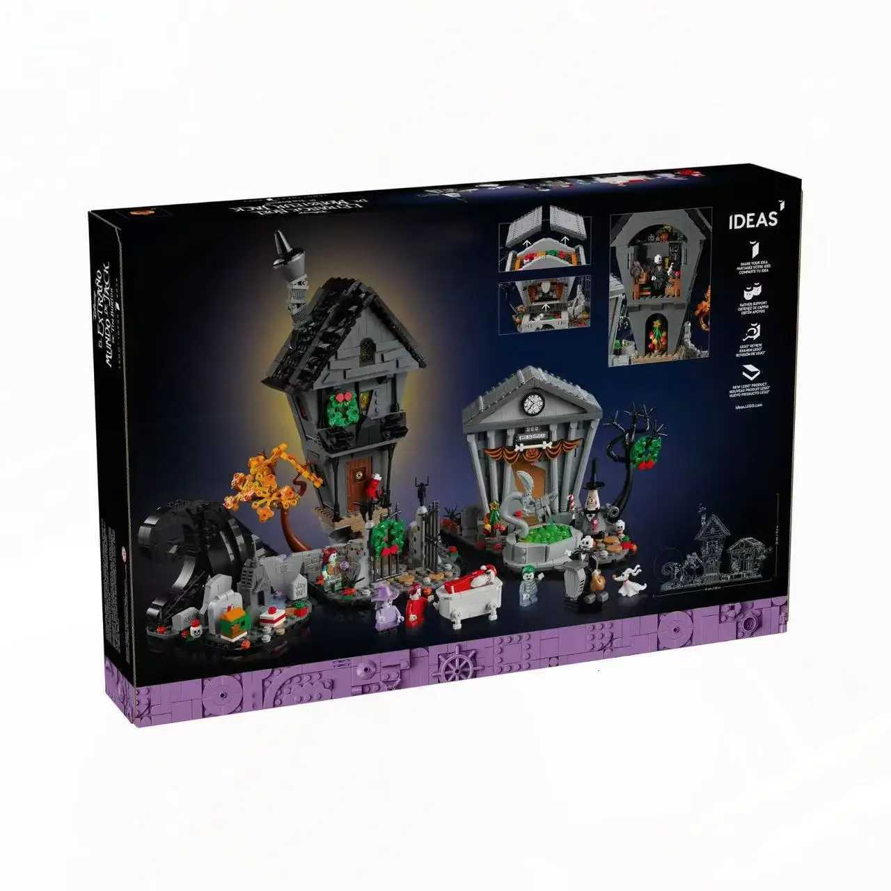 MOC 21351 Christmas Nightmare House Building Set 2193 Pieces Educational Toys for Kids Christmas Gifts Birthday Gifts Z250718