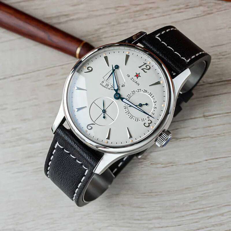 1963 Pilot Watch of Men 40mm Automatic Mechanial Wristwatches Original ST1780 Movement Sapphire Crystal Waterpoorf Retro Clock free shipping